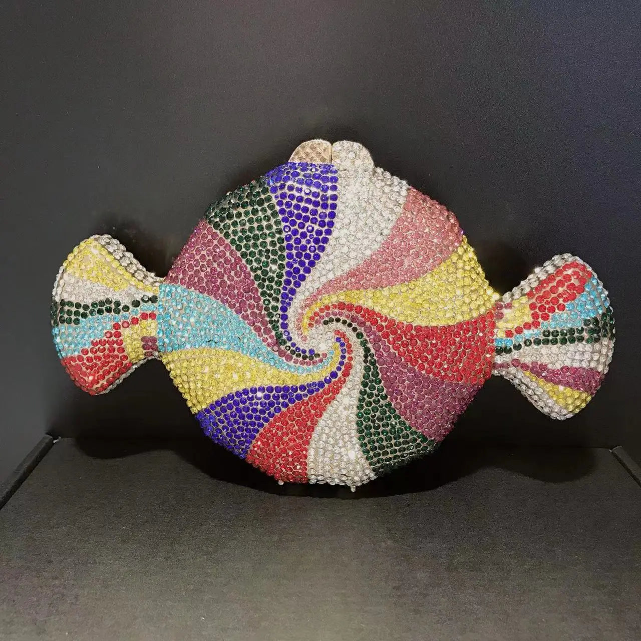 Pochette soirée en strass et diamants, sac élégant pour mariage et fête, luxe pour femme, Badassmood.com