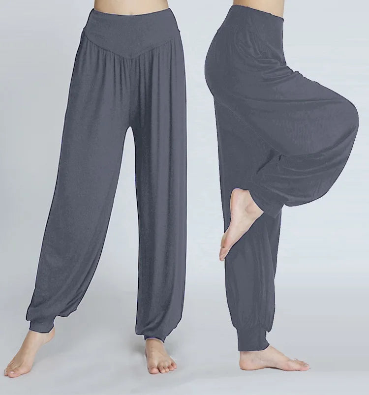 Pantalon Yoga Femme Grande Taille - Legging Sport Coloré Modal