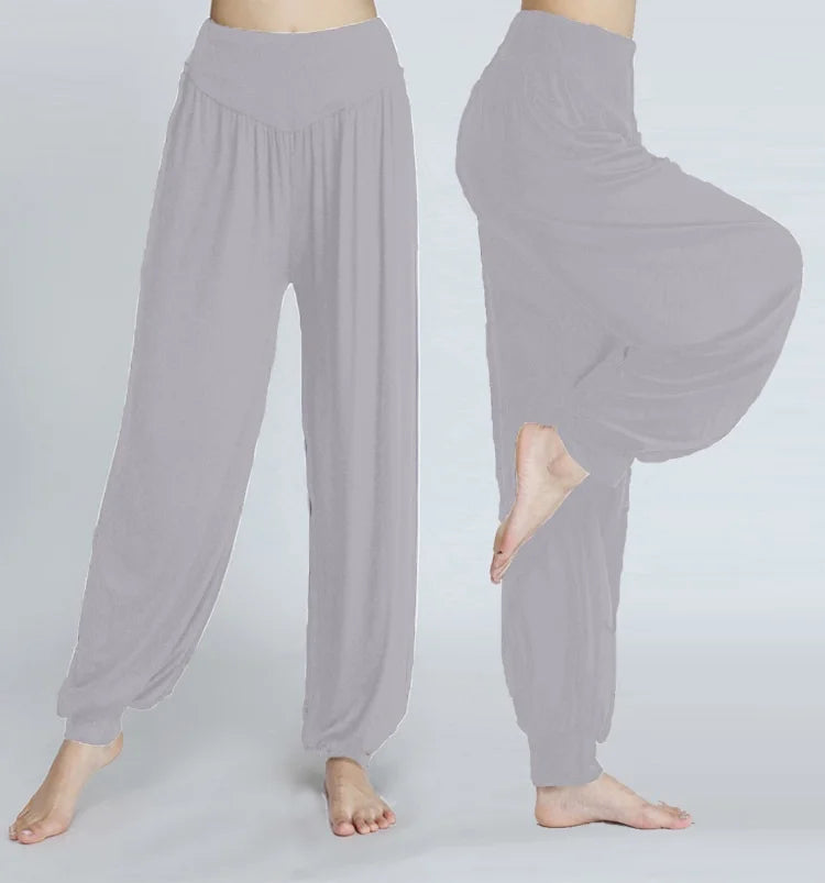 Pantalon Yoga Femme Grande Taille - Legging Sport Coloré Modal