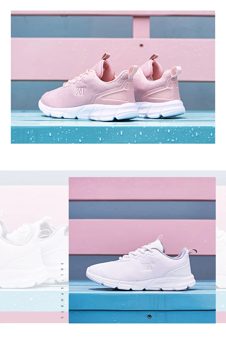 Baskets Running Femme 361 Degrees - Légères Respirantes Amorti - badassmood