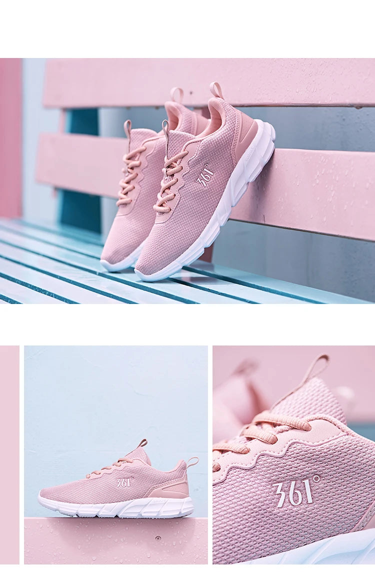 Baskets Running Femme 361 Degrees - Légères Respirantes Amorti - badassmood