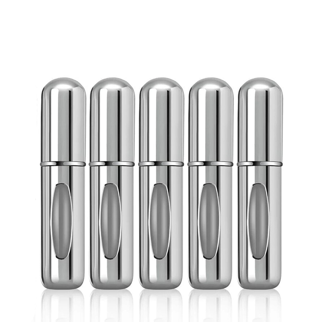 1/5Pcs Travel Perfume Bottle Refillable Portable Mini Atomizer Spray Refill Bottle Women Pocket Dispenser Cologne Sprayer 5ml - badassmood