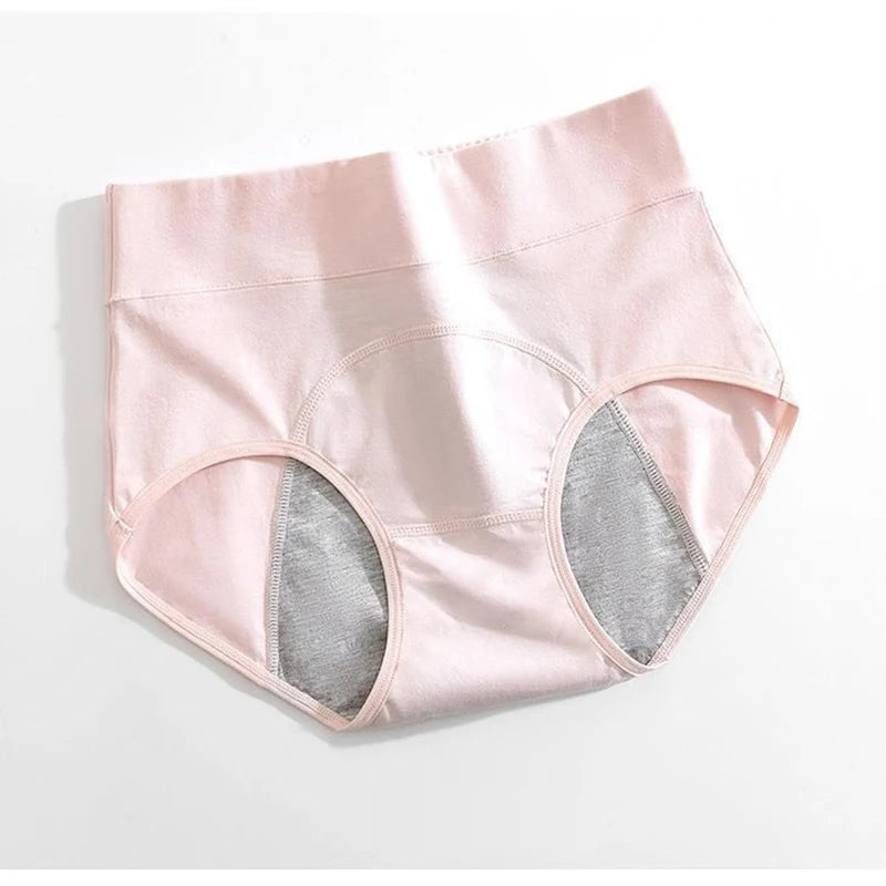 Panties for Menstruation Cotton Menstrual Panties High Waist Period Underwear Culotte Menstruelle Leak Proof Bragas Menstruales - badassmood