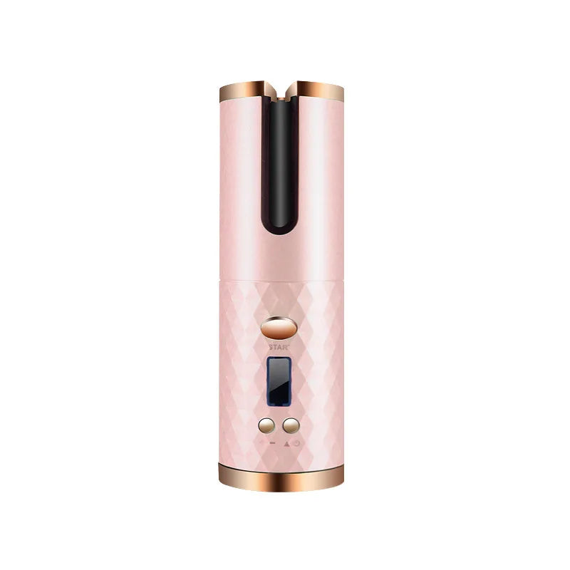 Boucleur automatique sans fil pour cheveux, rechargeable via USB, avec boucleurs parfaits pour des coiffures faciles et naturelles