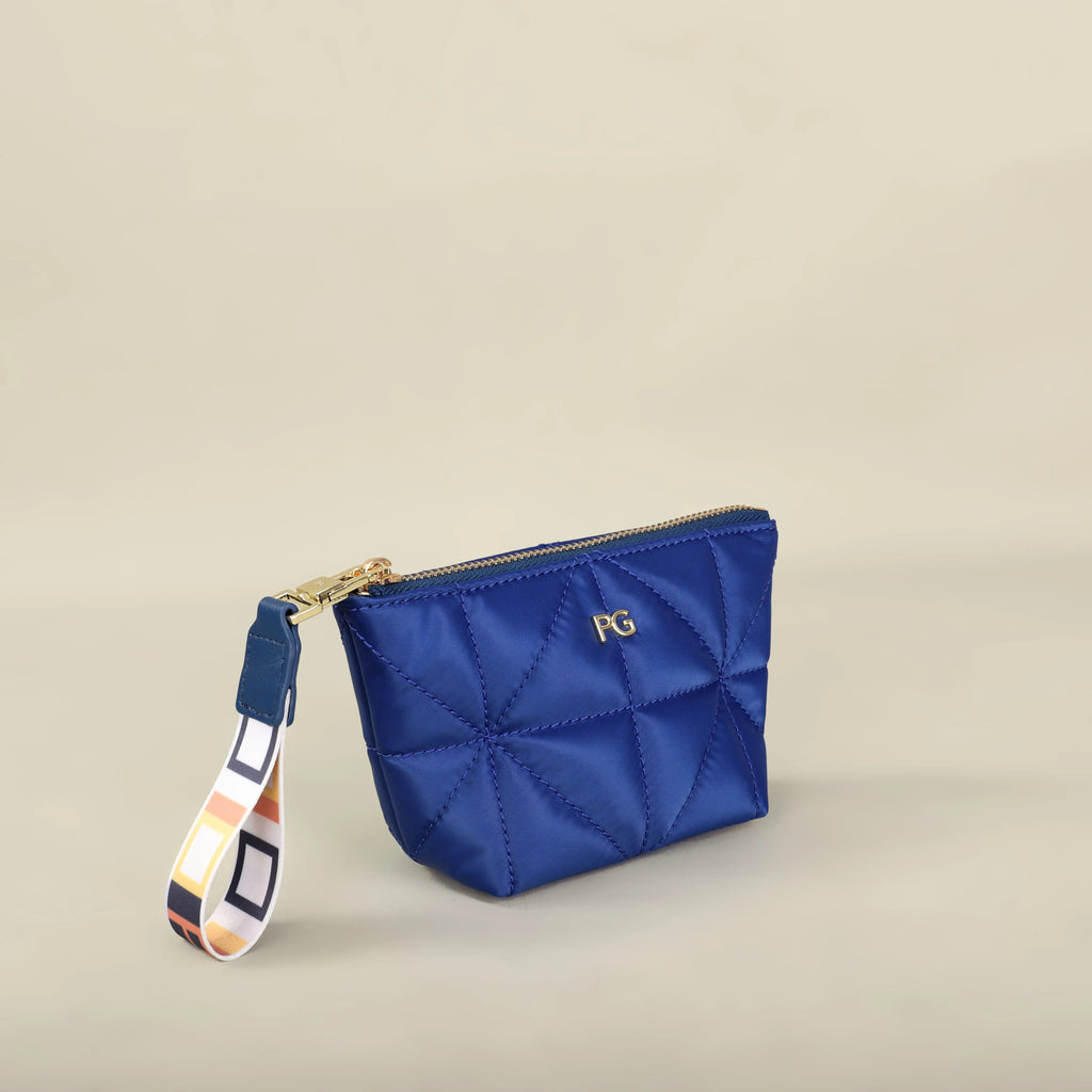 PG 2026 Nylon Change Bag Closed Small Waterproof Cosmetic Bag with Printed Zipper - badassmood