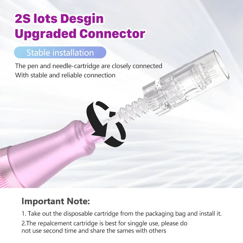 Dr. Pen Ultima M7 - Stylo Microneedling Sans Fil Professionnel + 10 Cartouches - badassmood