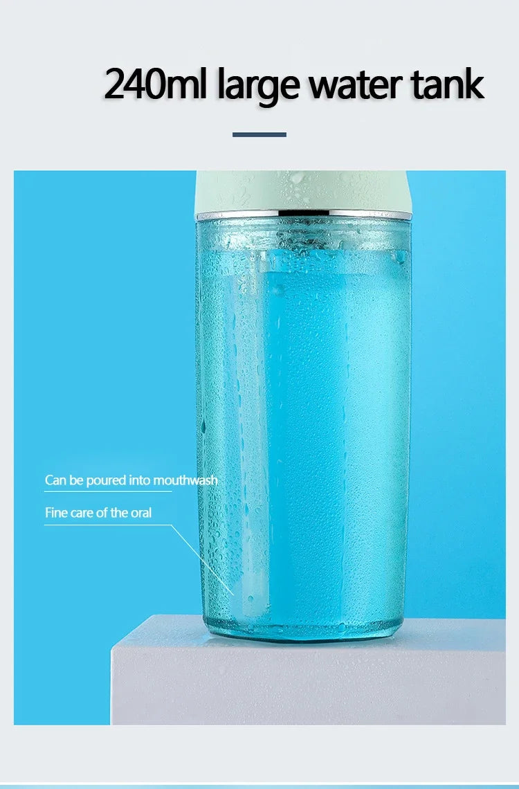 Oral Irrigator Dental Water Jet Flosser Appliance Pick Floss Dentistry Mouth Washing Machine Teeth Whitening Cleaning Tools - badassmood