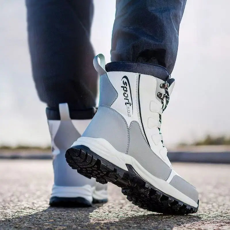 Bottes Neige Femme Imperméables Fourrées - Mi-Mollet Chaudes Légères Randonnée Hiver - badassmood