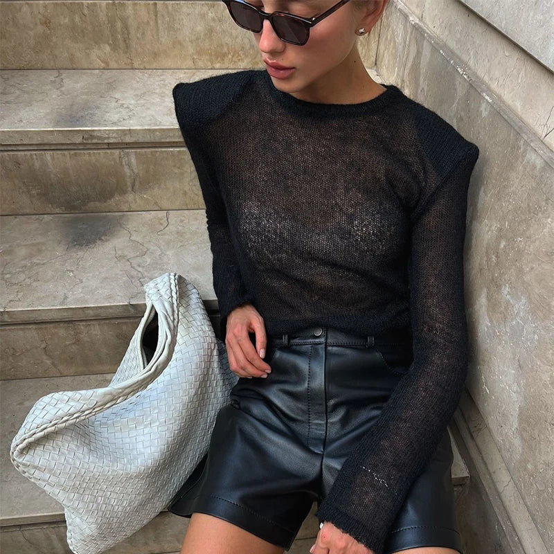 Cardigan Femme Hiver Élégant Zip - Gilet Tricoté Court Poches