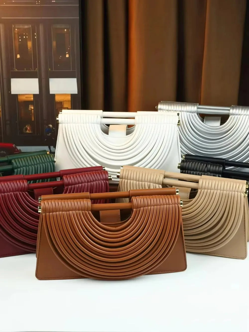 Sac à Main Tressé Artisanal 2025 - Pochette Design Haut de Gamme Bandoulière Femme - badassmood