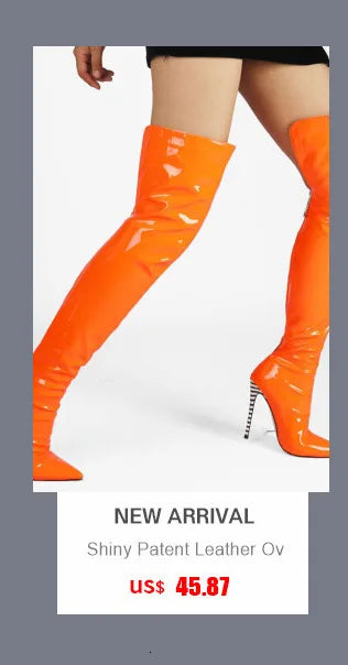 Bottes Cuissardes Femme Talons Hauts Pointues - Cuissardes Zip 34-47