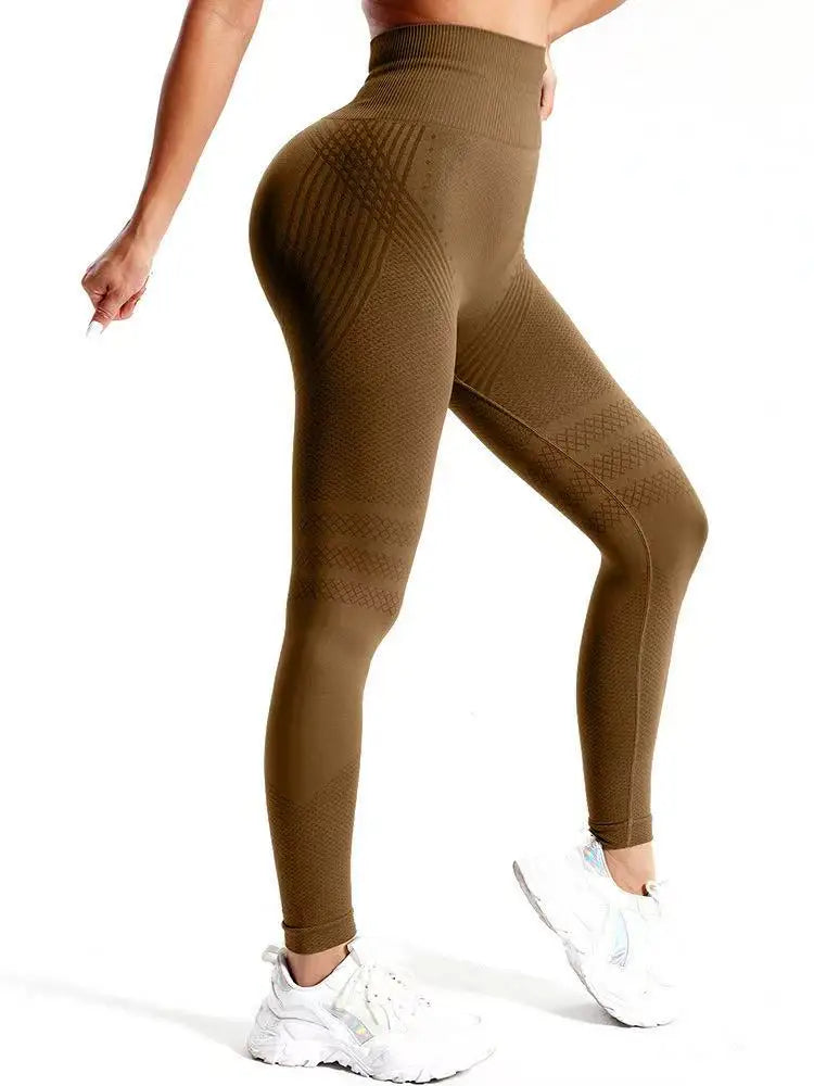 Legging Anti-Cellulite Femme Taille Haute - Pantalon Sport Gainant - badassmood