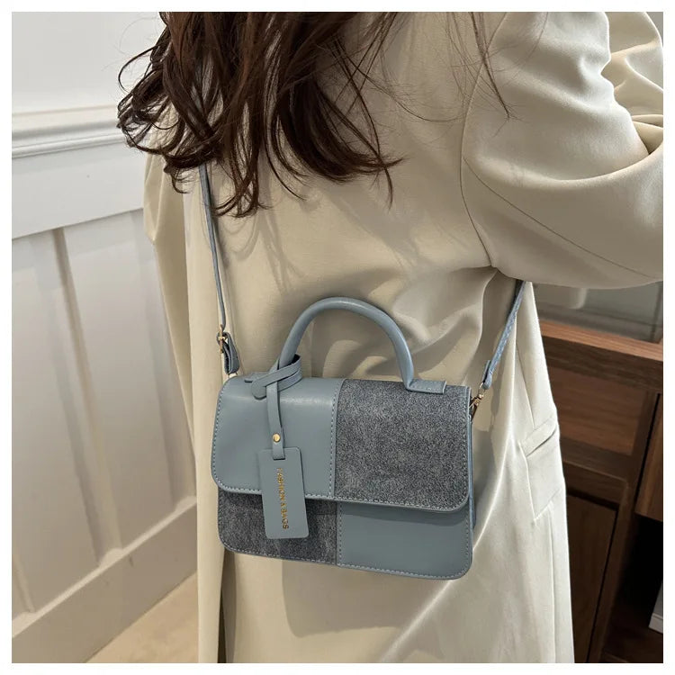 Sac à main femme géométrique avec bandoulière élégante, idéal pour un style quotidien et mode sophistiquée.