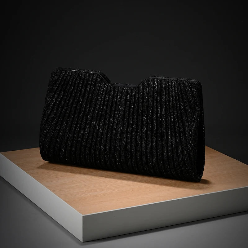 Sac Chaîne Motif Luxe Polyvalent - Pochette Soirée Mariage Femme Bandoulière Épaule - badassmood