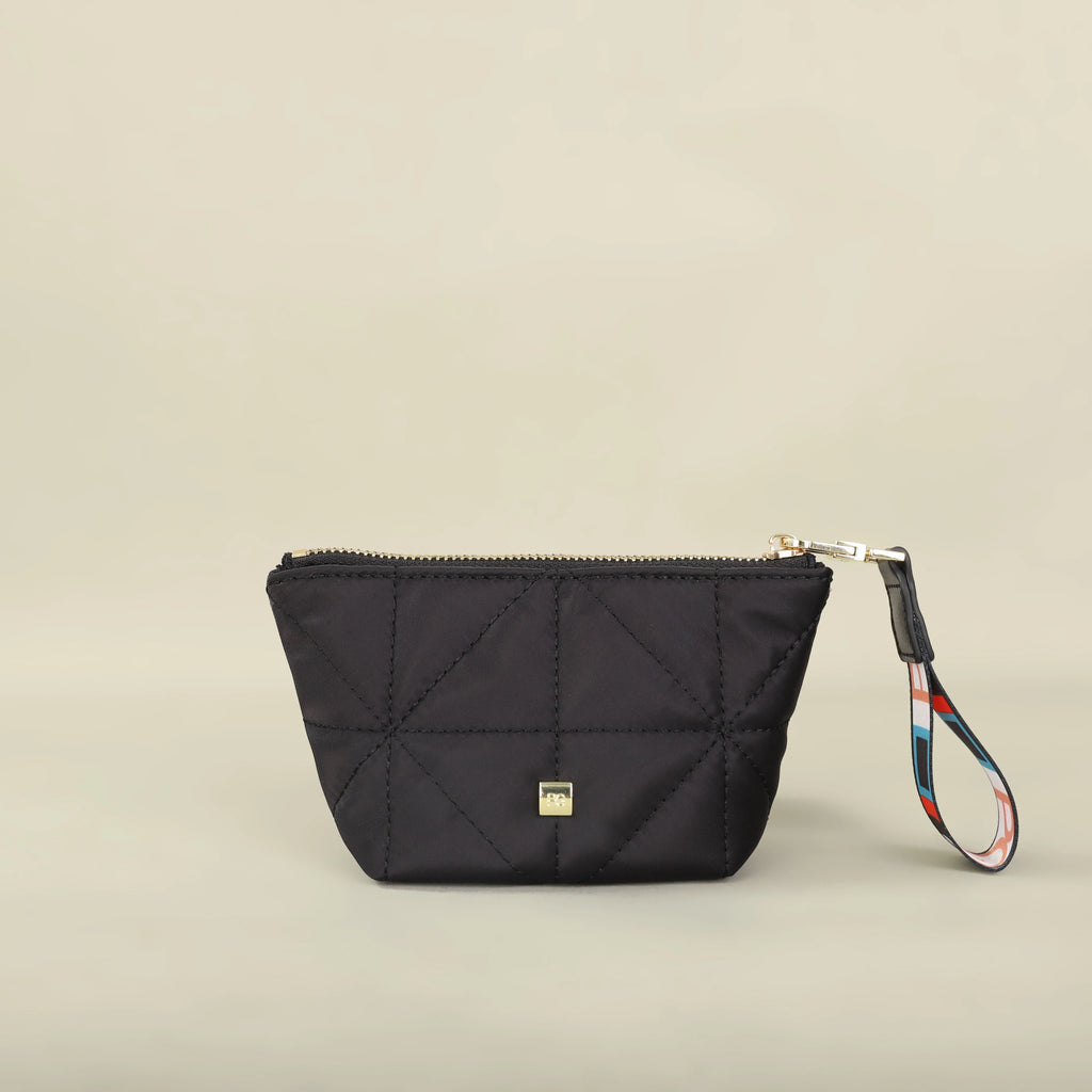 PG 2026 Nylon Change Bag Closed Small Waterproof Cosmetic Bag with Printed Zipper - badassmood