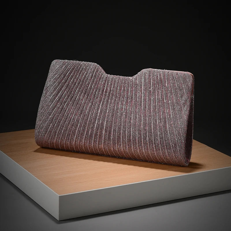 Sac Chaîne Motif Luxe Polyvalent - Pochette Soirée Mariage Femme Bandoulière Épaule - badassmood