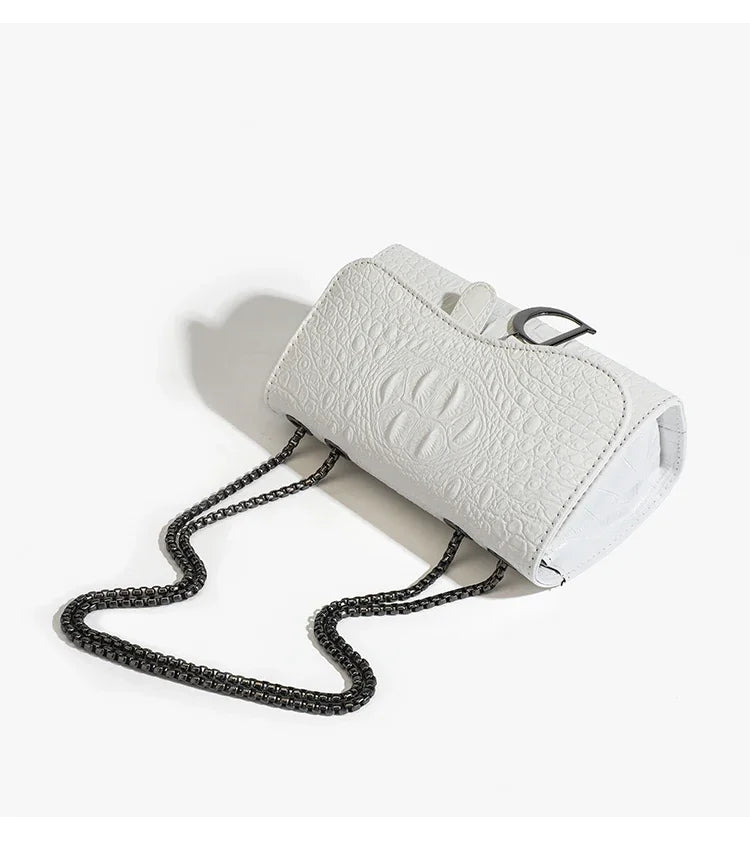 Sac à main femme en sequins avec chaînes dorées, style chic et décontracté, sac bandoulière élégant pour femmes.