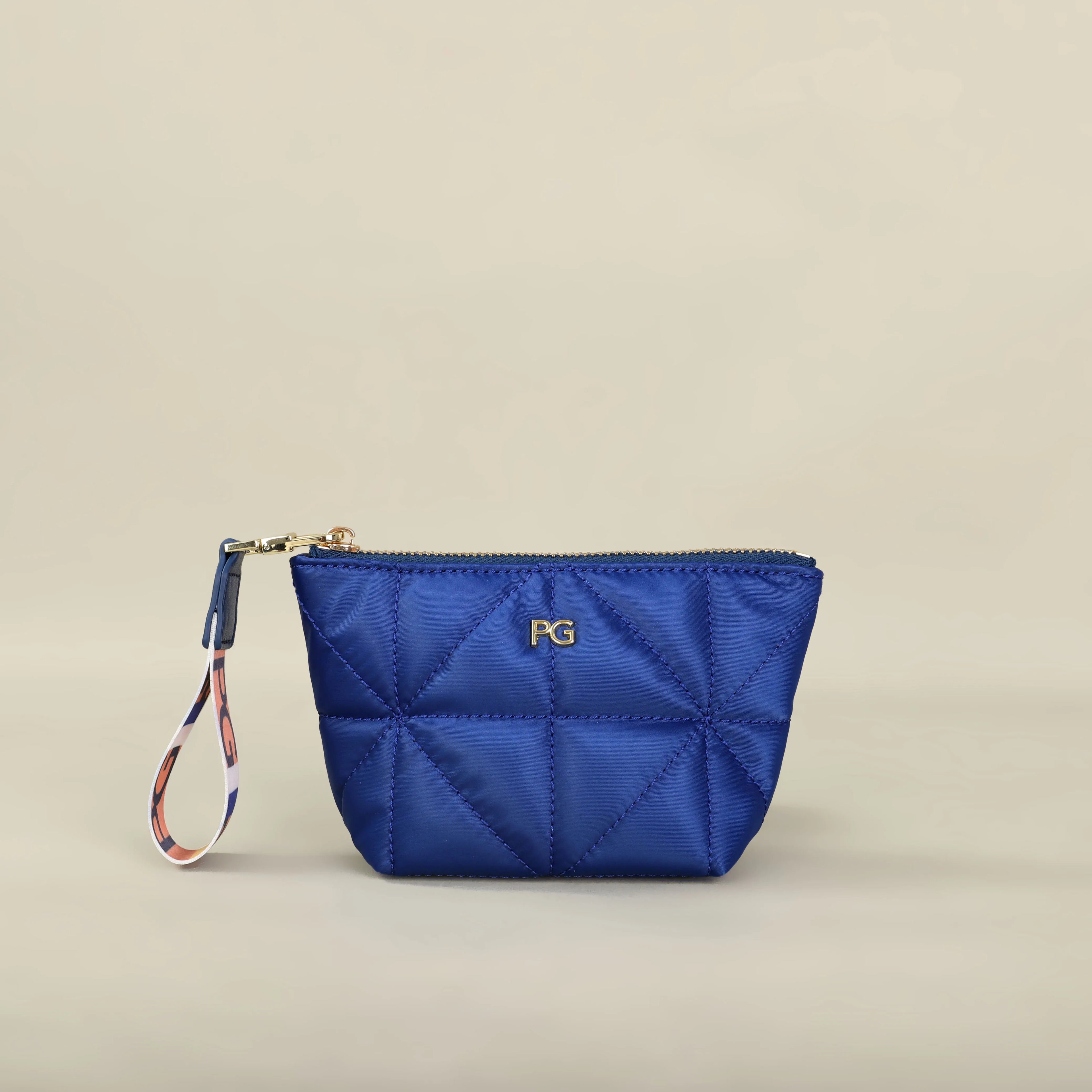 PG 2026 Nylon Change Bag Closed Small Waterproof Cosmetic Bag with Printed Zipper - badassmood