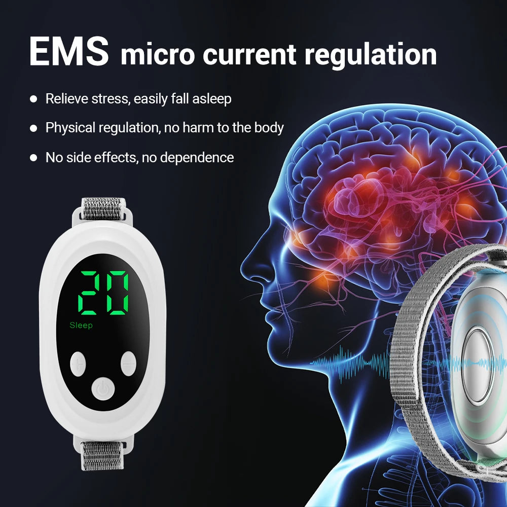 Appareil intelligent anti-insomnie pour un sommeil réparateur naturel, dispositif de bien-être et santé de badassmood.com