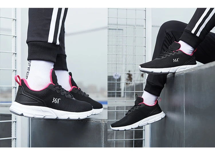 Baskets Running Femme 361 Degrees - Légères Respirantes Amorti - badassmood