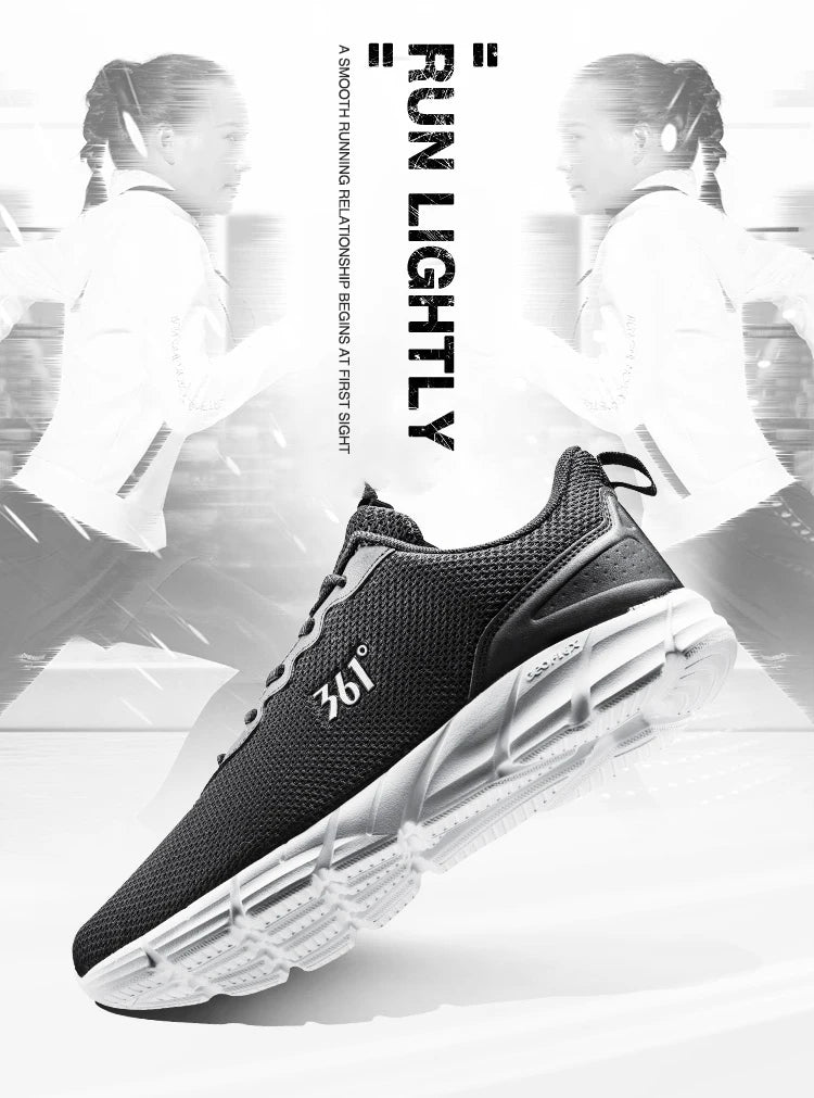 Baskets Running Femme 361 Degrees - Légères Respirantes Amorti - badassmood