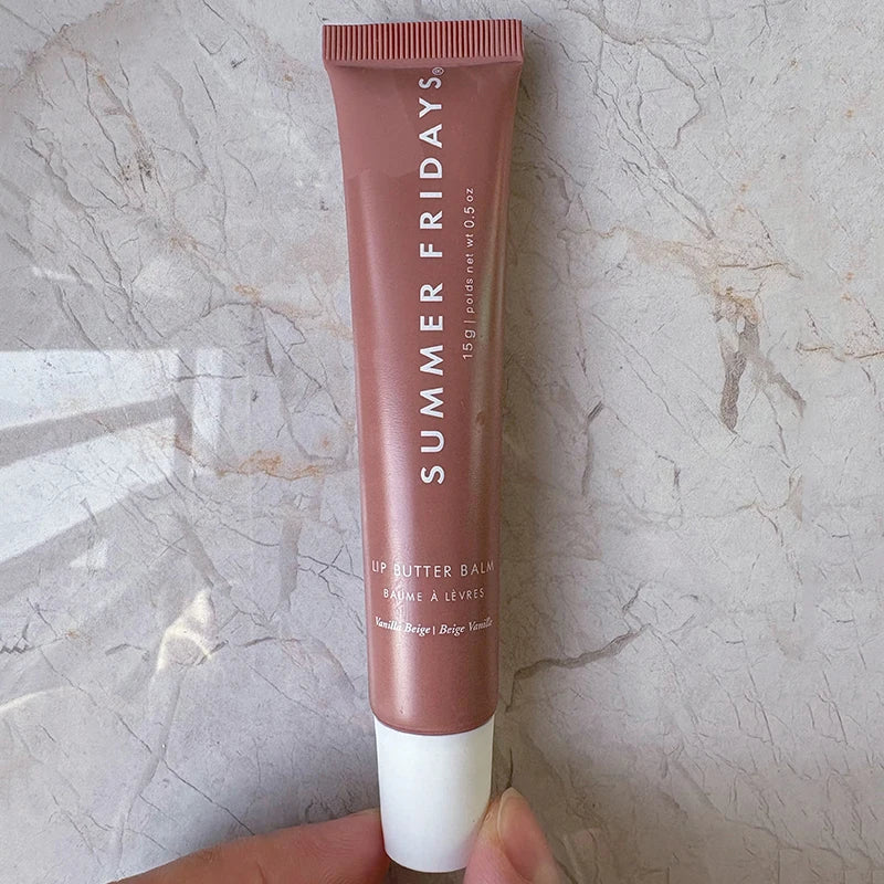 Baume Lèvres Hydratant avec Miroir - Gloss Gourmand Vanille Café 15g - badassmood