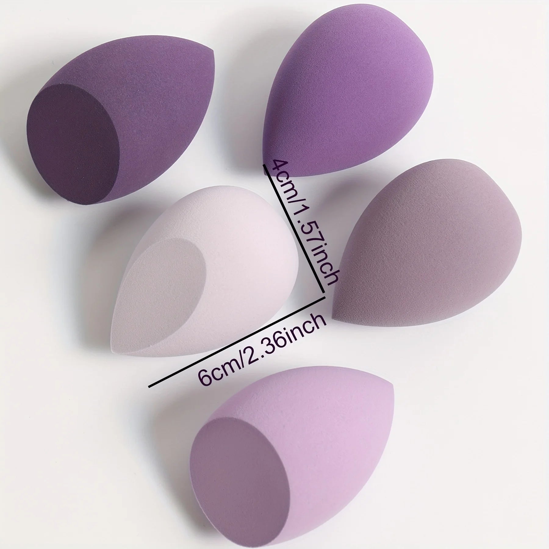7piece/18piece makeup sponge set, suitable for liquid BB cream powder application, makeup egg dry wet dual-use powder puff - badassmood