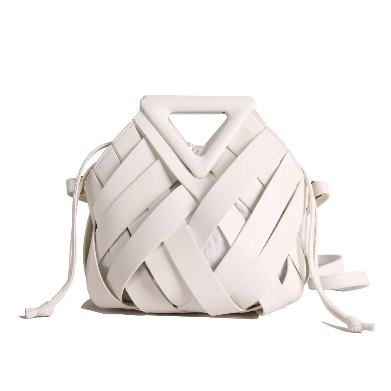 Sac Panier Ajouré Crossbody 2025 - Design Niche Grande Capacité Épaule Femme - badassmood