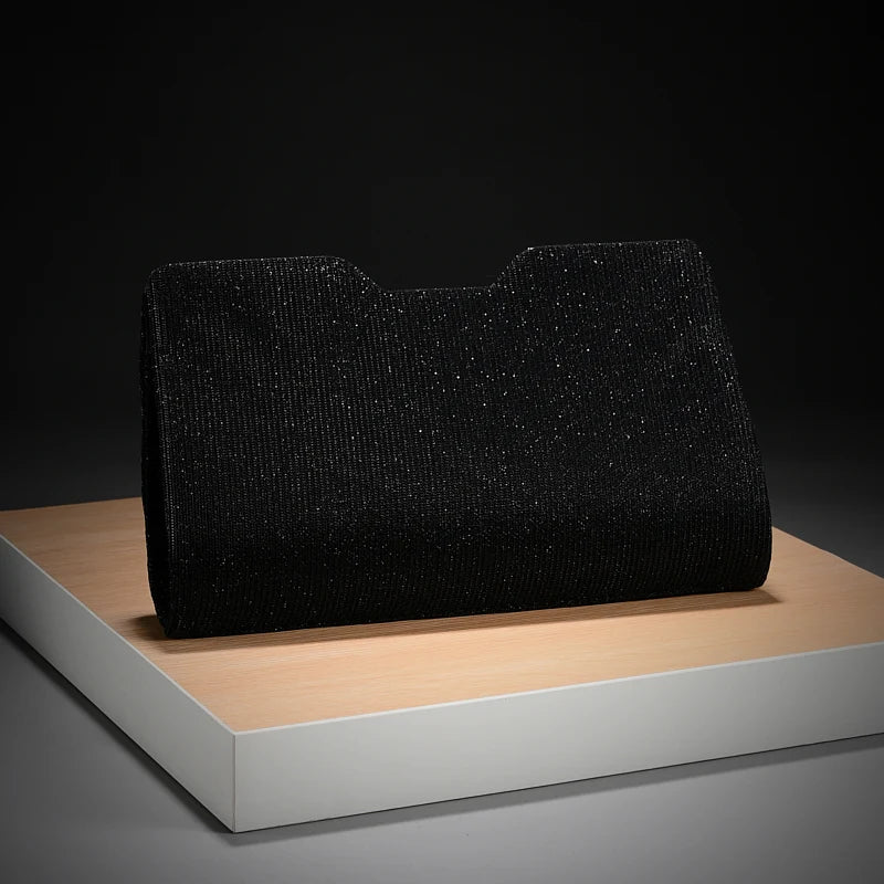 Sac Chaîne Motif Luxe Polyvalent - Pochette Soirée Mariage Femme Bandoulière Épaule - badassmood