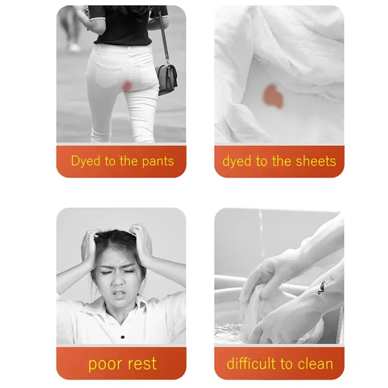 Panties for Menstruation Cotton Menstrual Panties High Waist Period Underwear Culotte Menstruelle Leak Proof Bragas Menstruales - badassmood