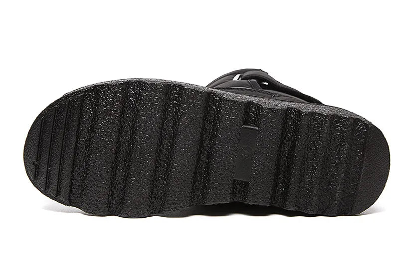 Bottes Neige Femme Imperméables - Bottines Fourrées Style Coréen Hiver - badassmood