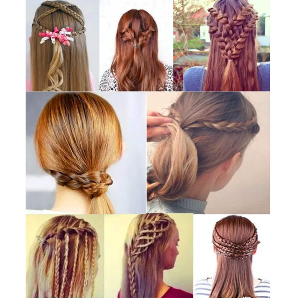 Automatic Hair Braider Electric Hair Braider Automatic Twist Braider Knitting Machine DIY  Styler Hair Styling Tool - badassmood