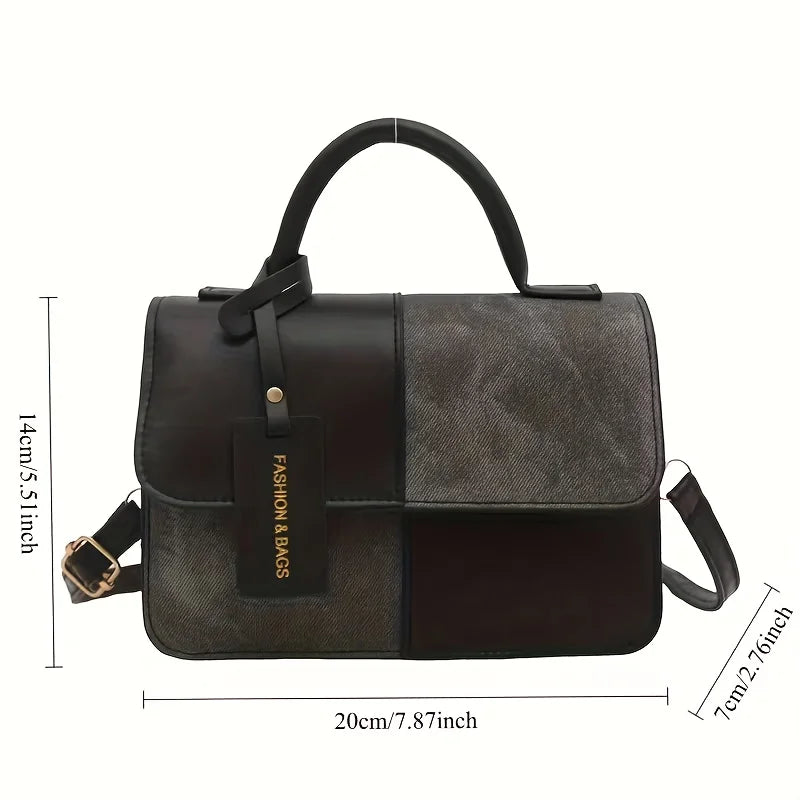 Sac à main femme géométrique avec bandoulière élégante en mode quotidien, design moderne et tendance.
