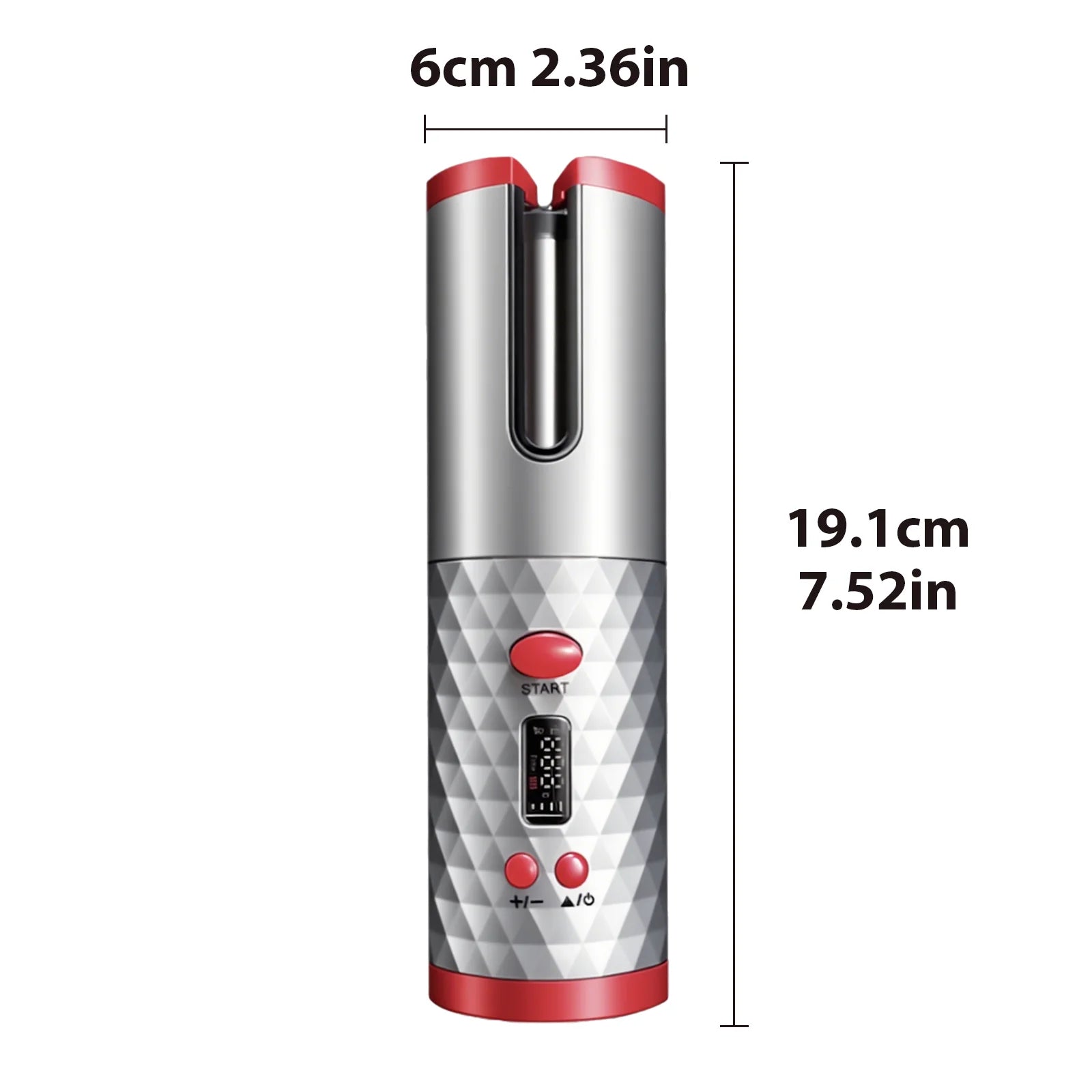 Fer à Boucler Automatique  - Boucleur Cheveux Sans Fil Portable