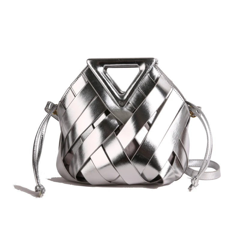 Sac Panier Ajouré Crossbody 2025 - Design Niche Grande Capacité Épaule Femme - badassmood