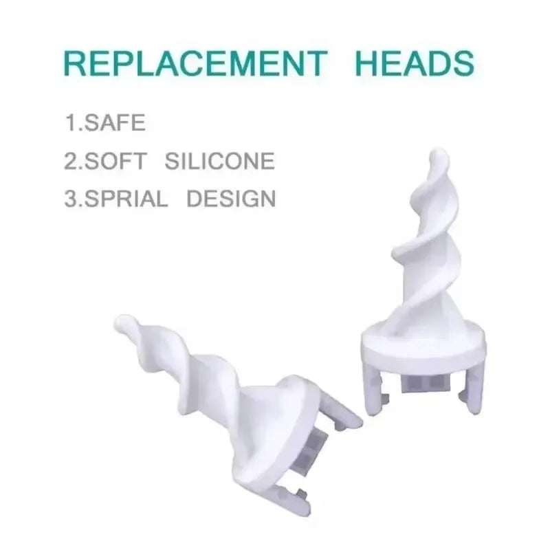 Ear Wax Remover Tool Ear Cleaner With Soft Silicone 16 Replacement Tips Simply To Grab Extract Earwax - badassmood