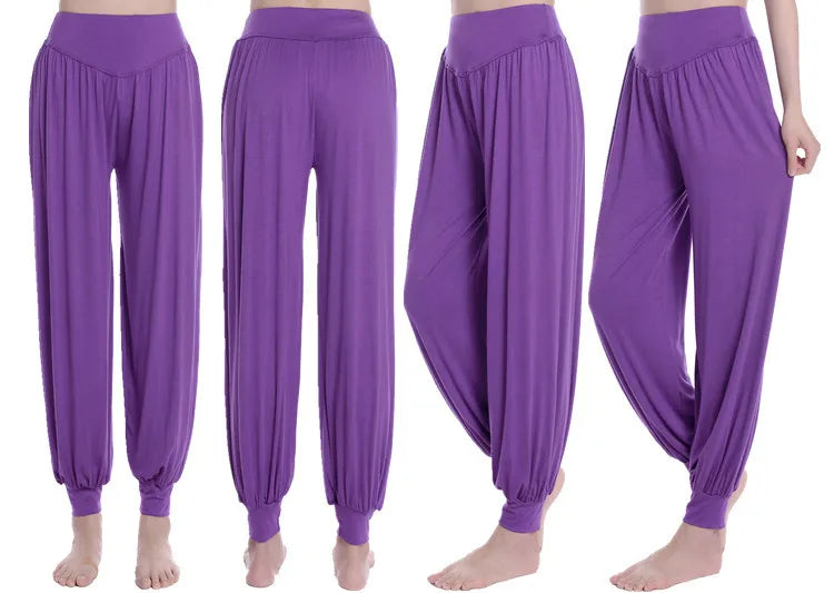 Pantalon Yoga Femme Grande Taille - Legging Sport Coloré Modal - badassmood