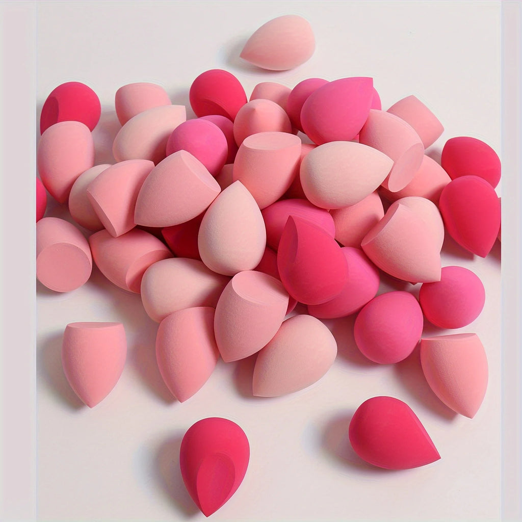 7piece/18piece makeup sponge set, suitable for liquid BB cream powder application, makeup egg dry wet dual-use powder puff - badassmood