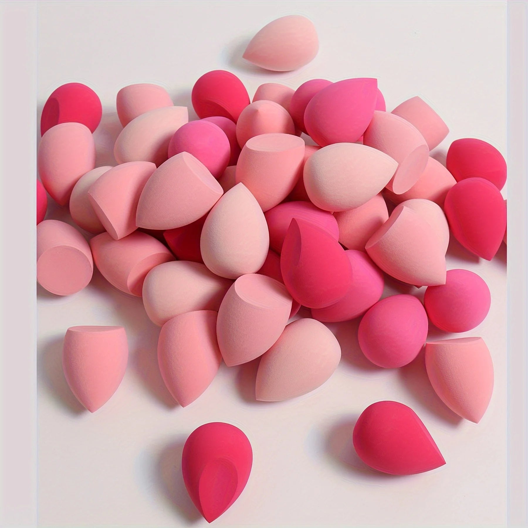 7piece/18piece makeup sponge set, suitable for liquid BB cream powder application, makeup egg dry wet dual-use powder puff - badassmood