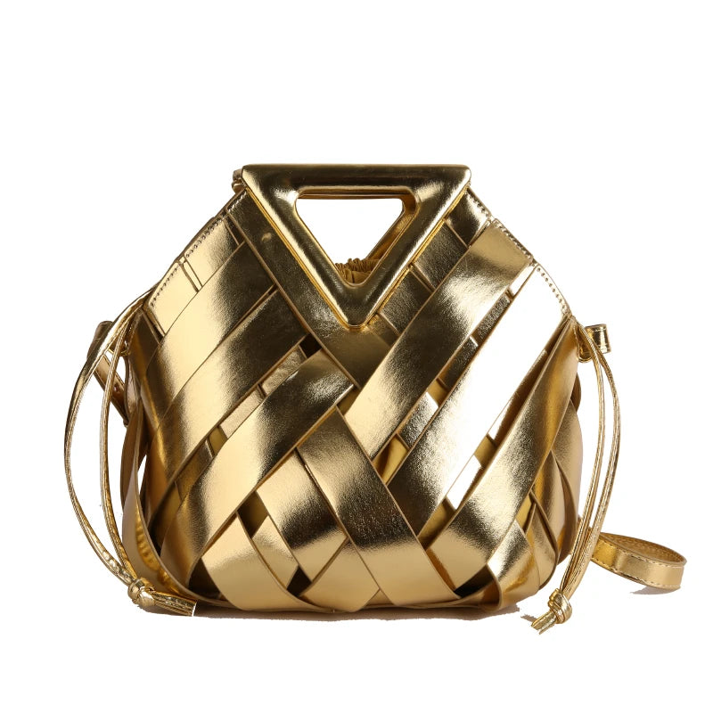 Sac Panier Ajouré Crossbody 2025 - Design Niche Grande Capacité Épaule Femme - badassmood