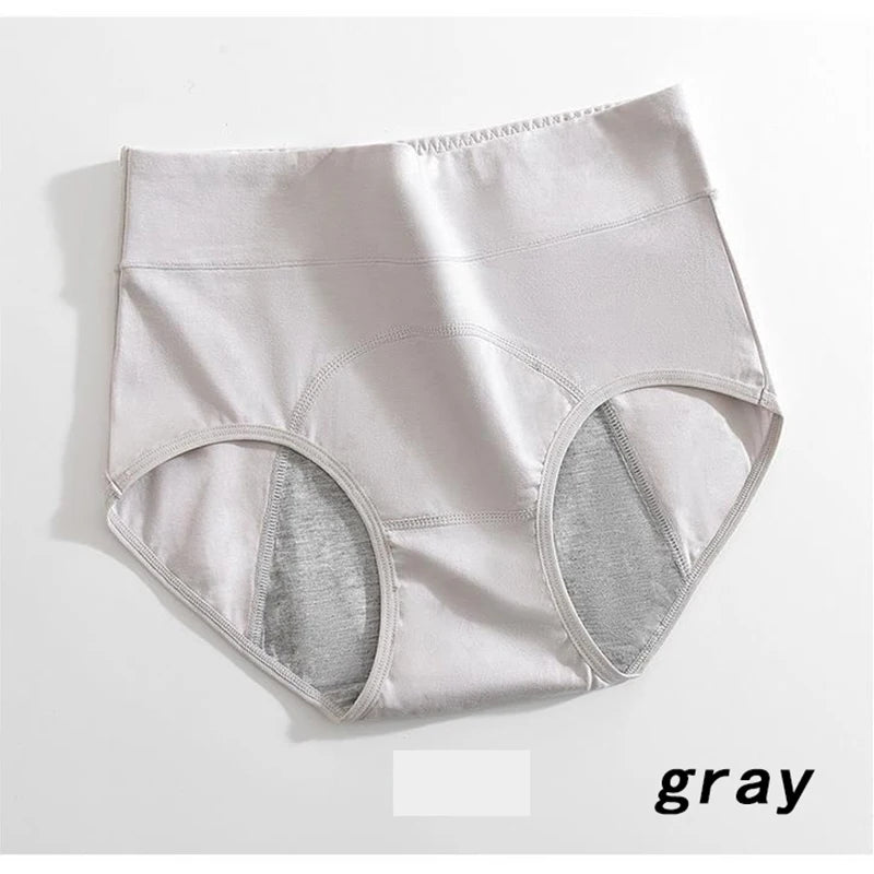 Panties for Menstruation Cotton Menstrual Panties High Waist Period Underwear Culotte Menstruelle Leak Proof Bragas Menstruales - badassmood