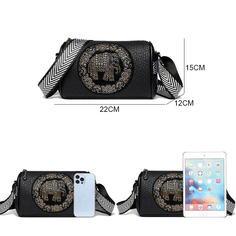 Sac à Main Cuir Luxe Femme - Sac Bandoulière Designer Élégant - badassmood