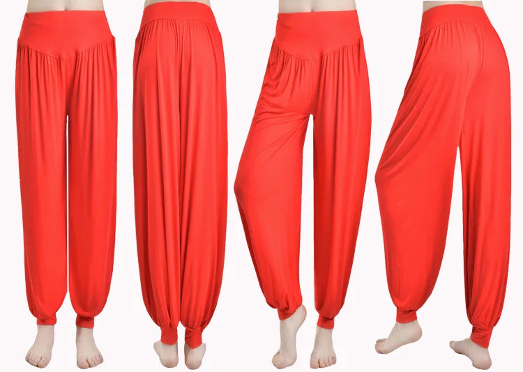 Pantalon Yoga Femme Grande Taille - Legging Sport Coloré Modal - badassmood