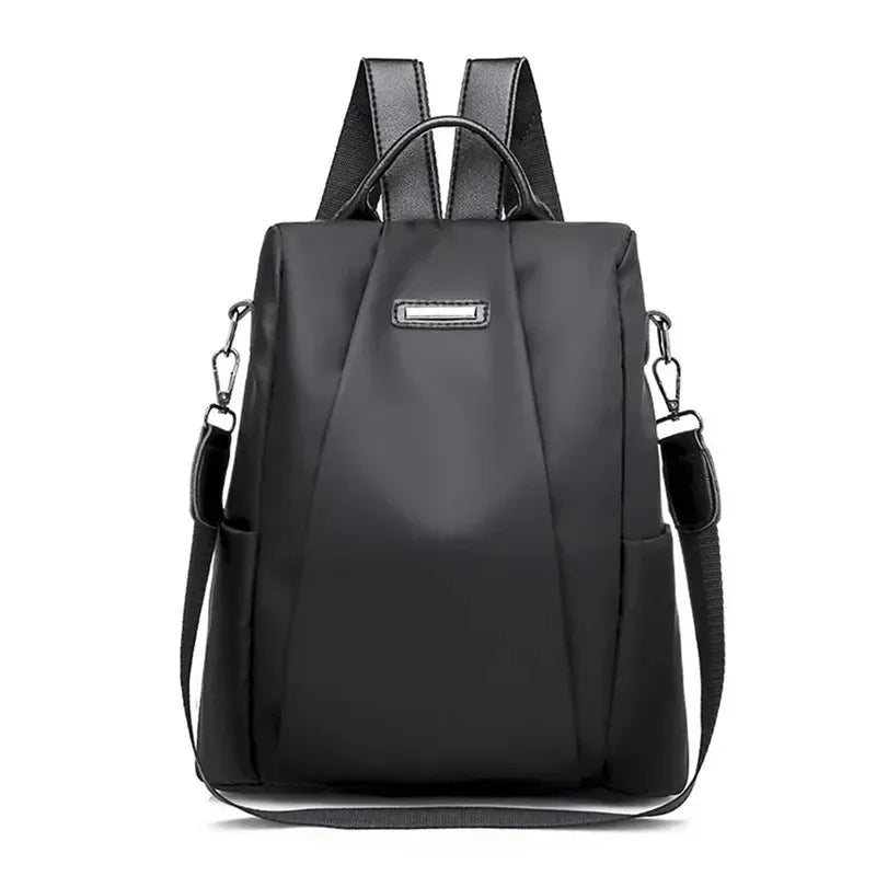 Sac à dos femme multifonction avec bandoulière amovible, style casual tendance, sac à main pratique et élégant.