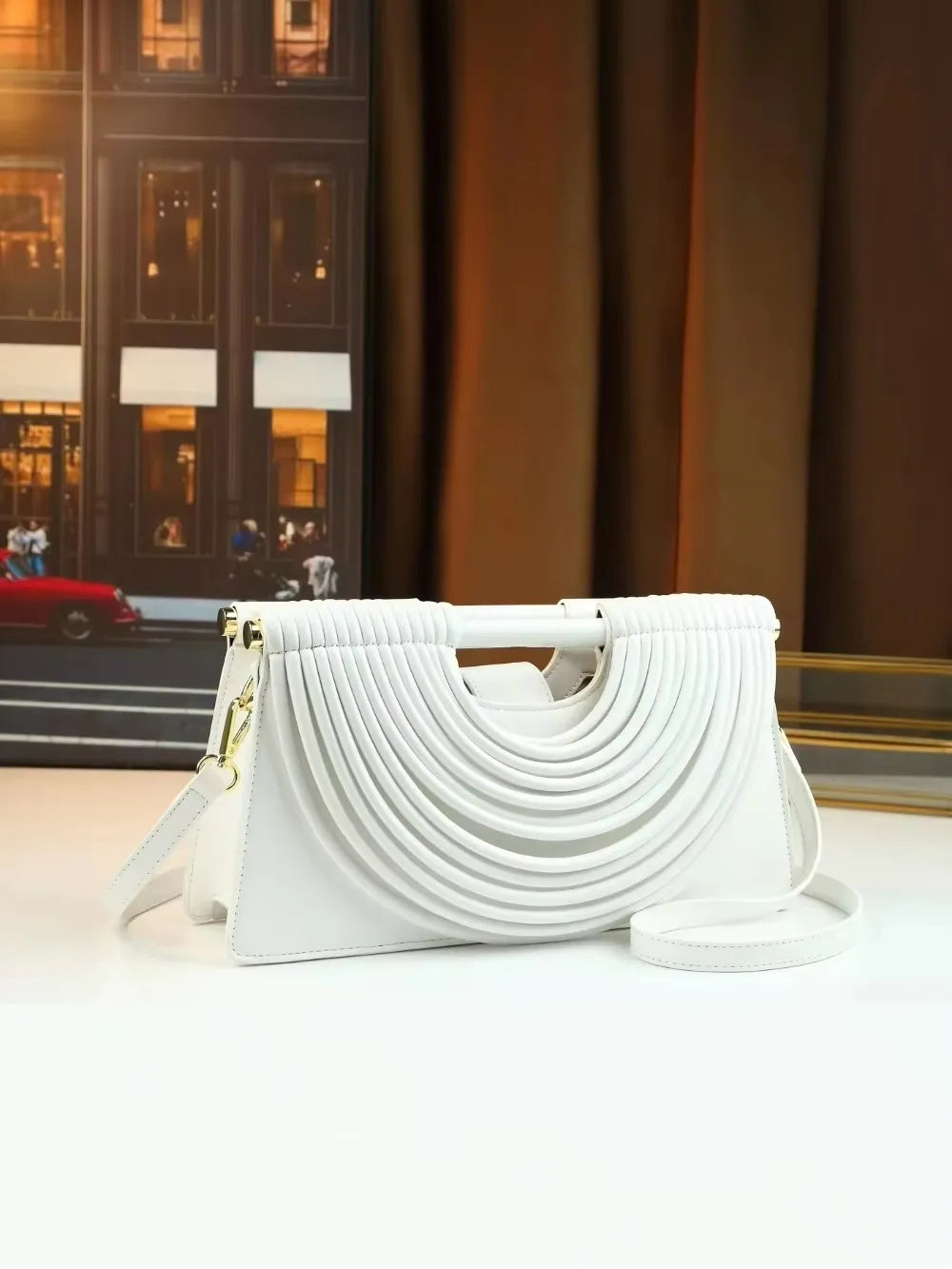 Sac à Main Tressé Artisanal 2025 - Pochette Design Haut de Gamme Bandoulière Femme - badassmood