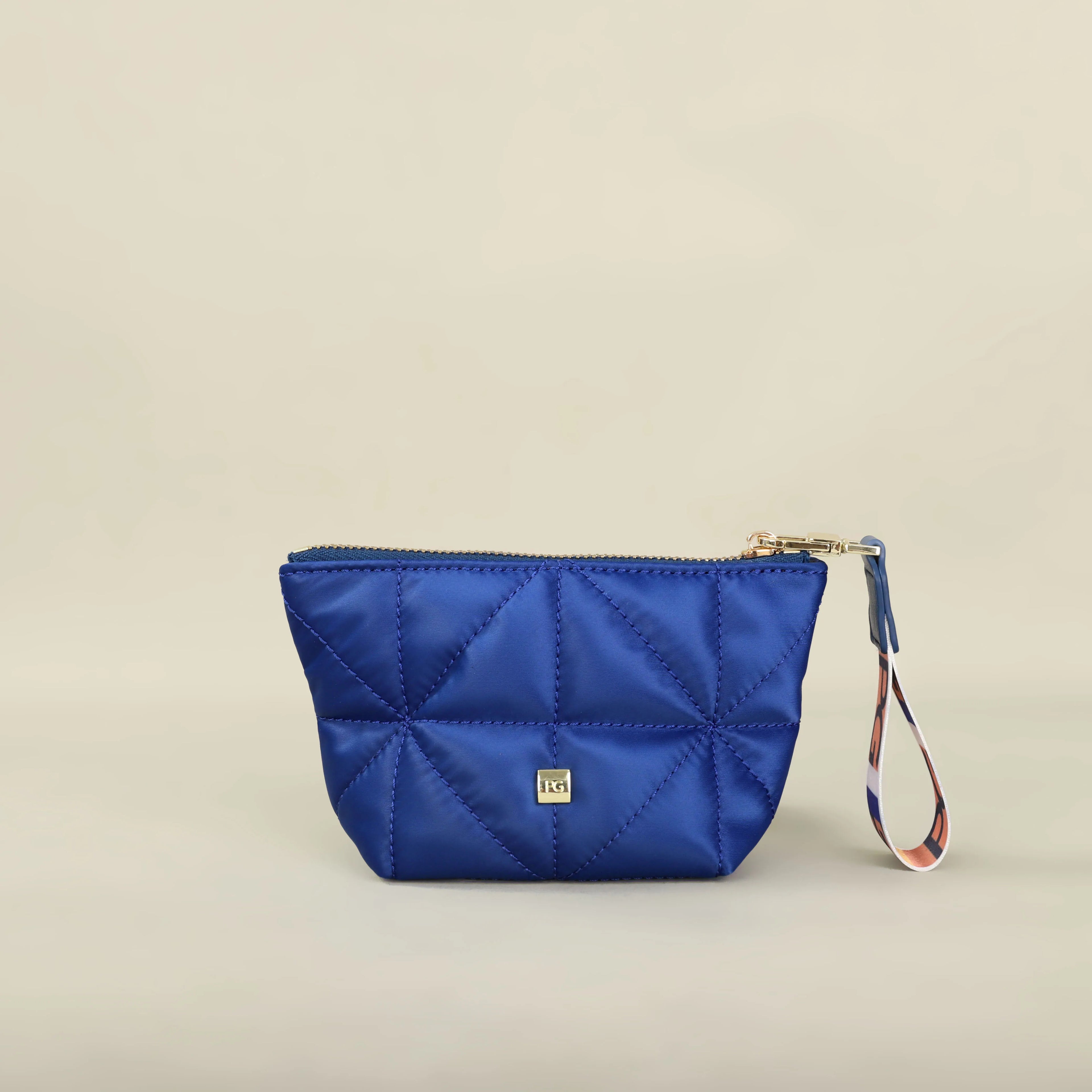 PG 2026 Nylon Change Bag Closed Small Waterproof Cosmetic Bag with Printed Zipper - badassmood