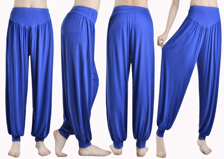 Pantalon Yoga Femme Grande Taille - Legging Sport Coloré Modal - badassmood