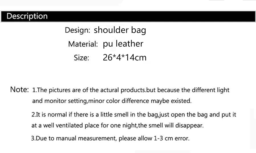 Sac à main pour femme en cuir PU souple, avec bandoulière et porté épaule, style luxe et pratique.