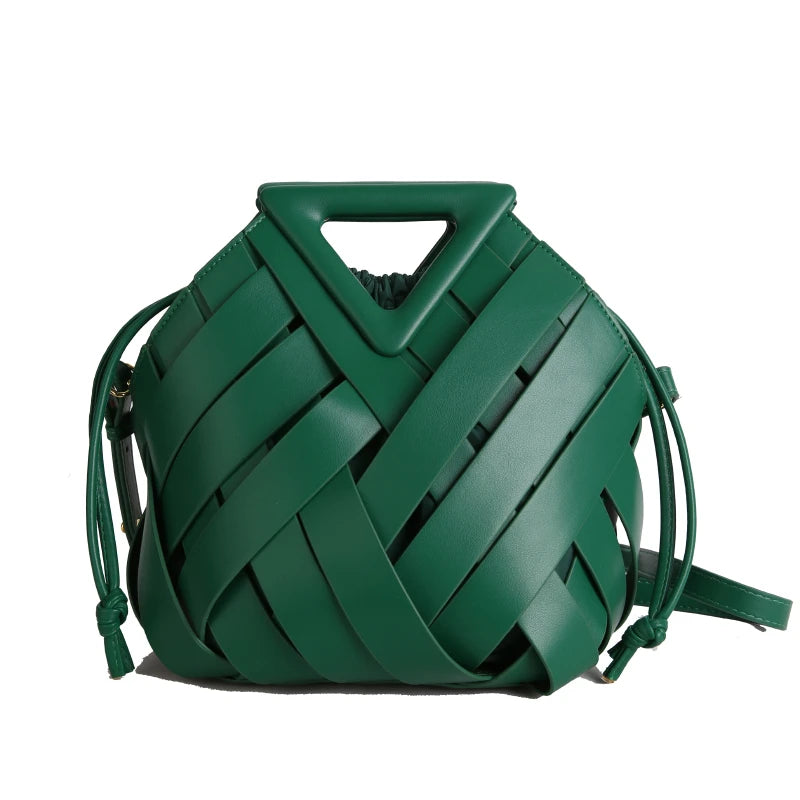 Sac Panier Ajouré Crossbody 2025 - Design Niche Grande Capacité Épaule Femme - badassmood