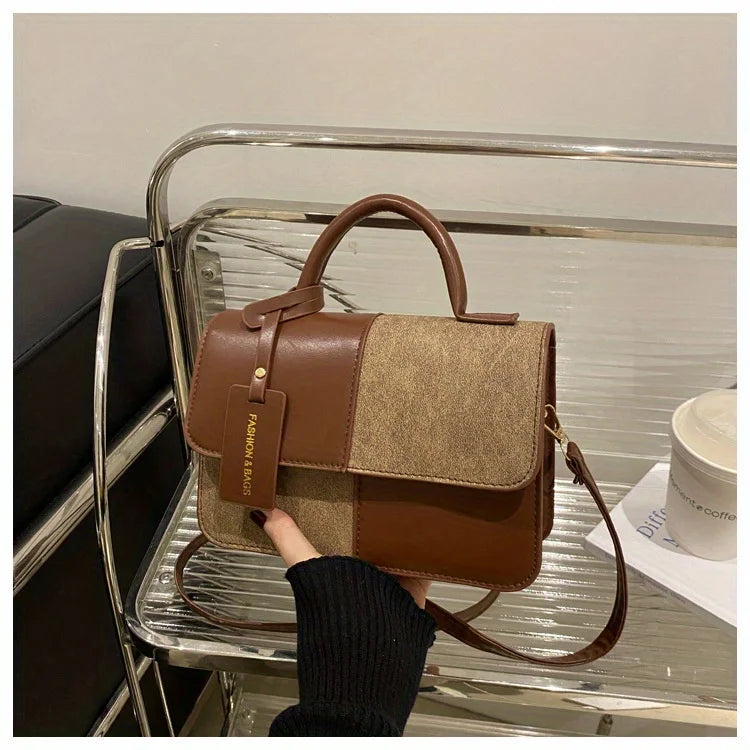 Sac à main femme géométrique avec bandoulière élégante, sac mode pour un style quotidien sophistiqué et tendance.